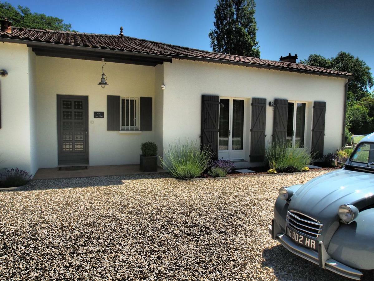 La Villa A Chateau Franc-Daut Sleeps 6 Saint-Magne-de-Castillon Exterior foto