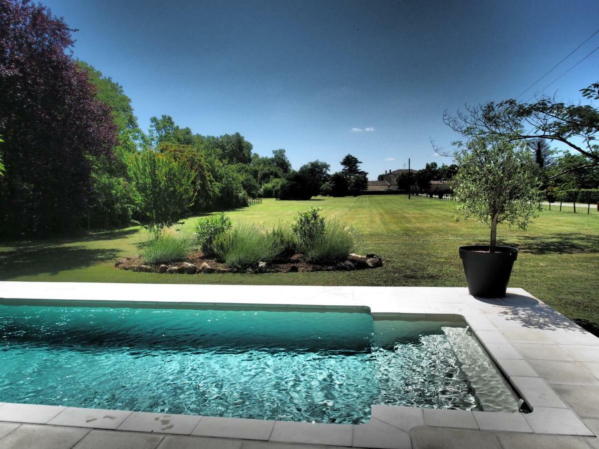 La Villa A Chateau Franc-Daut Sleeps 6 Saint-Magne-de-Castillon Exterior foto